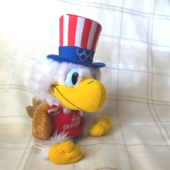 1984 L.A. Olympics, Sam the Olympic Eagle Plush - Picture 2 of 14